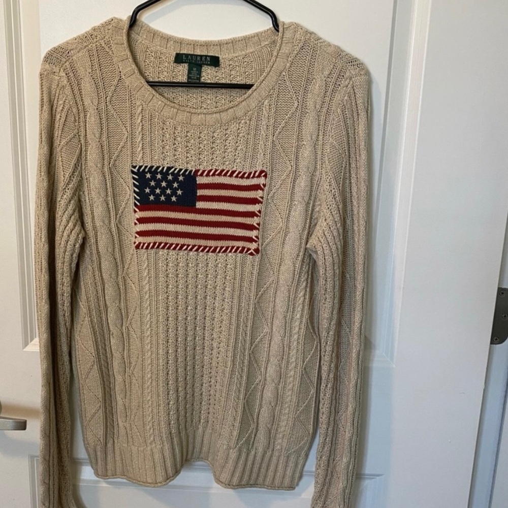 Vintage Ralph Lauren Cableknit sweater